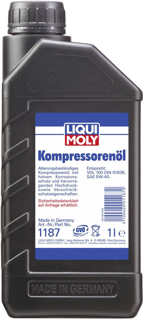 Mühərrik yağı Liqui Moly Kompressorenöl (1187) — Bakı