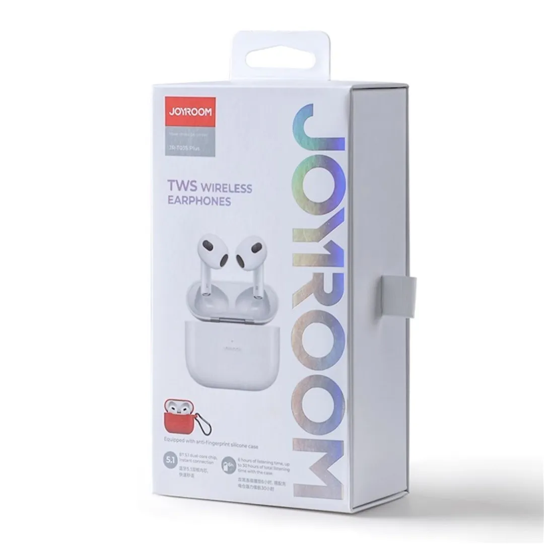 Simsiz qulaqlıq Joyroom JR-T03S Plus Jıelı Whıte — Bakı