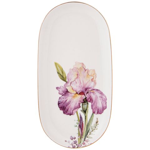 Boşqab Lefard İrises Oval 20.5 sm (590-339) — Столовая посуда