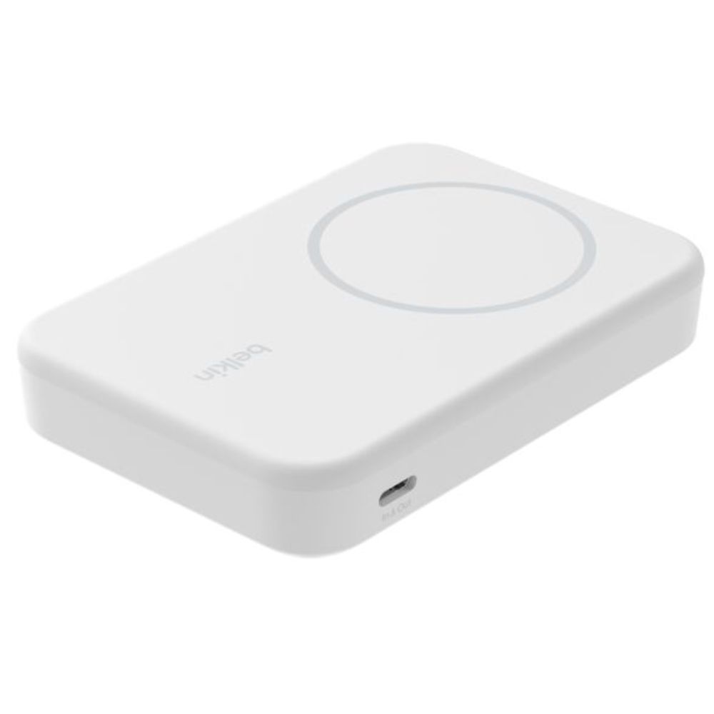 Power Bank Belkin Qi2 15W 8000 mAh BPD007BTWH White — Powerbank-lər, Bakı (2)