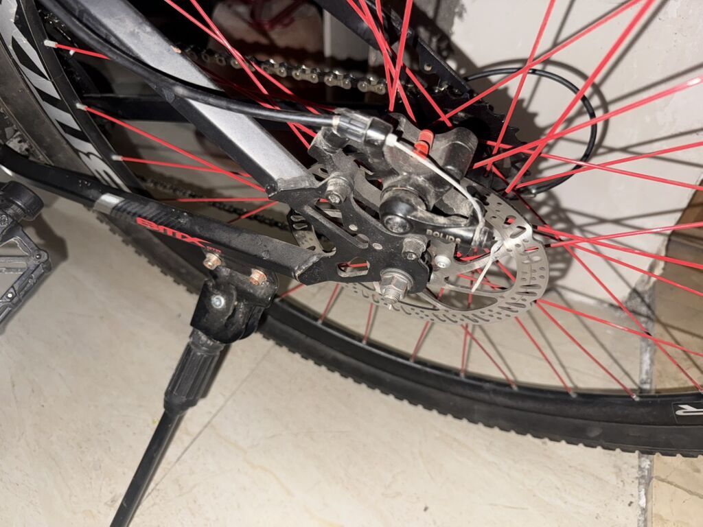BMX GTR dağ velosipedi - Rəng: Qara/qırmızı kombinasiya - Çərçivə — Dağ velosipedləri, Bakı (9)