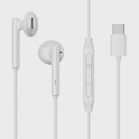 Qulaqlıq joyroom JR-EC05 hf c whıte — Simli qulaqcıqlar
