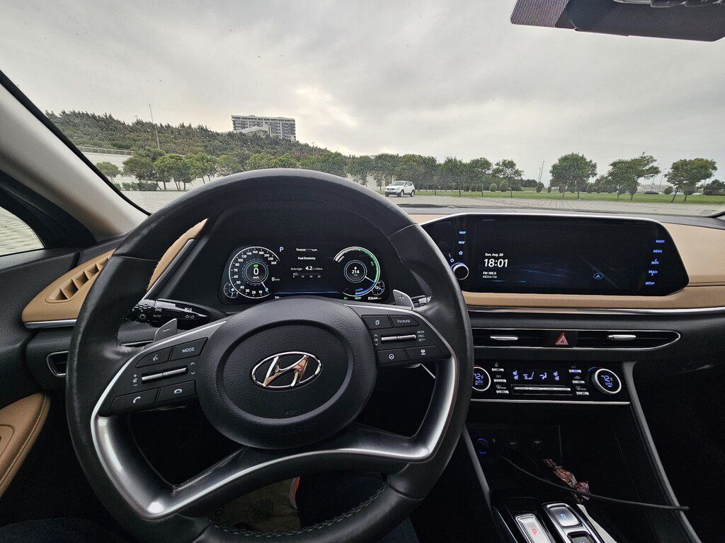 Hyundai Sonata, 2.0 L, 1.62 kWh, 2022 il, 86 600 km — Avtomobillər, Bakı (8)