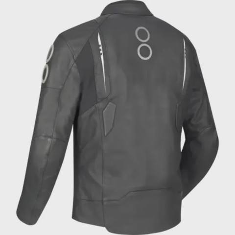 Gödəkçə berıng jacket radıal BCB609 black/whıte (XXL) — Moto ekipirovka