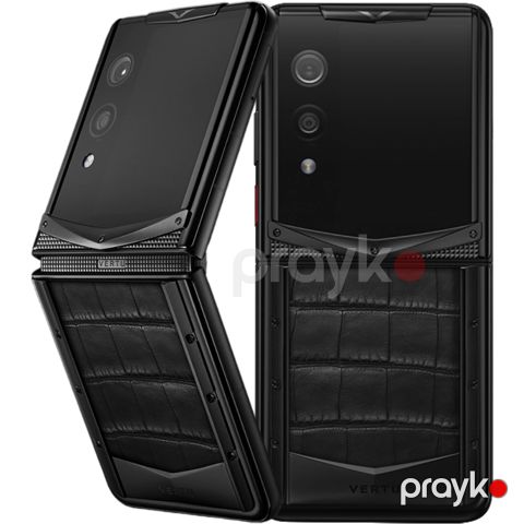 Vertu Quantum Flip Alligator 16 GB / 1 TB Iron Black — Bakı