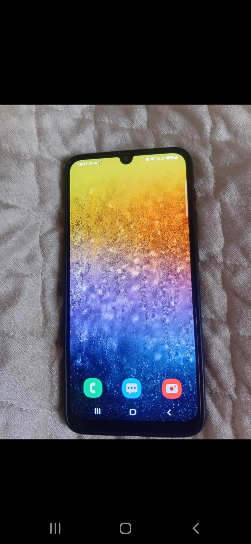 Samsung Galaxy A50, 128 GB, rəng - Göy, Zəmanət, Sensor, Barmaq izi — Samsung, Mehdiabad