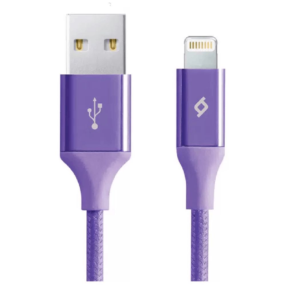 Naqil Ttech USB Type-A to Lightning 1.2 m 2DK16MR Purple — Mallar, Bakı (2)