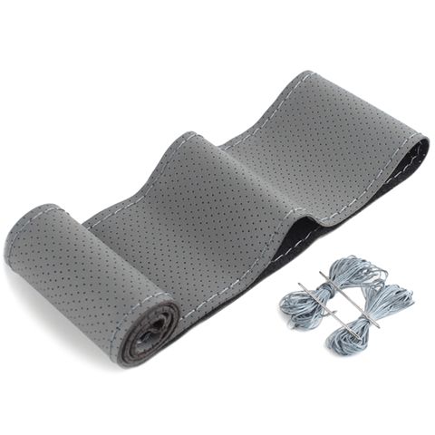 Sükan üçün örtük Nurmani 38 sm Full Hole Style Grey — Bakı