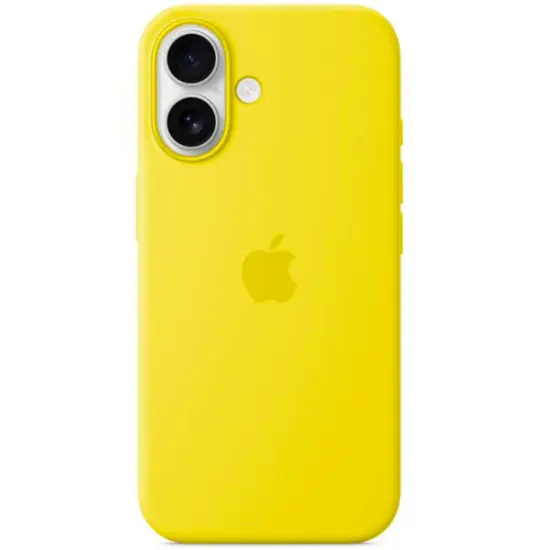 Apple Iphone 16 case Silicone Case with MagSafe MYY23ZM/A Denim — Smartphone Accessories
