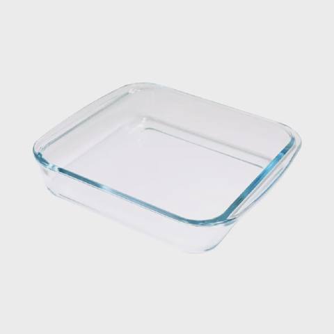Şüşə bişirmə qabı Qornitsa 24.6х21.8х5.1 sm, 1.8 L (7930096189262) — Cookware