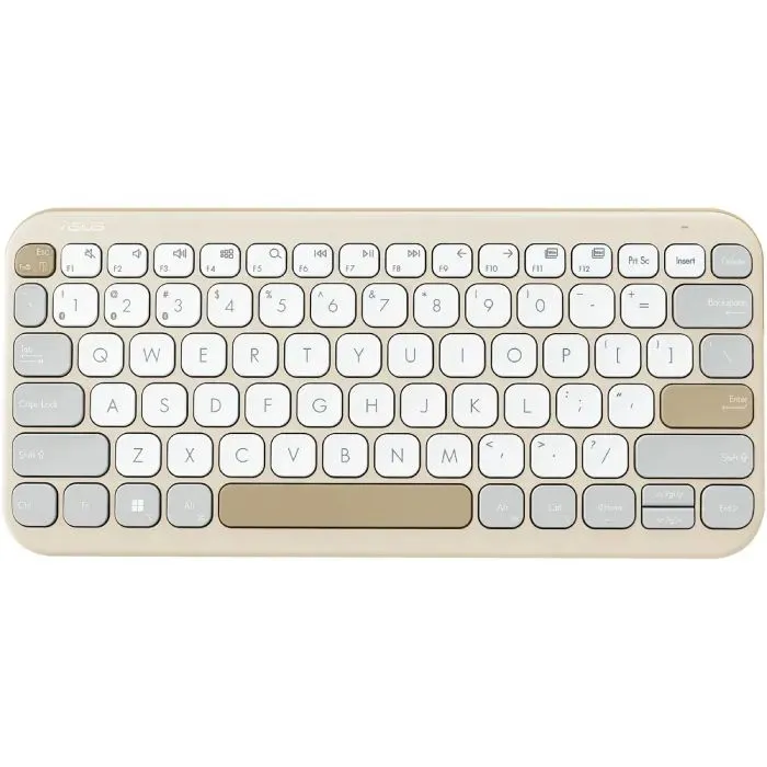 Simsiz klaviatura ASUS KW100 Marshmallow Keyboard (90XB0880-BKB040)