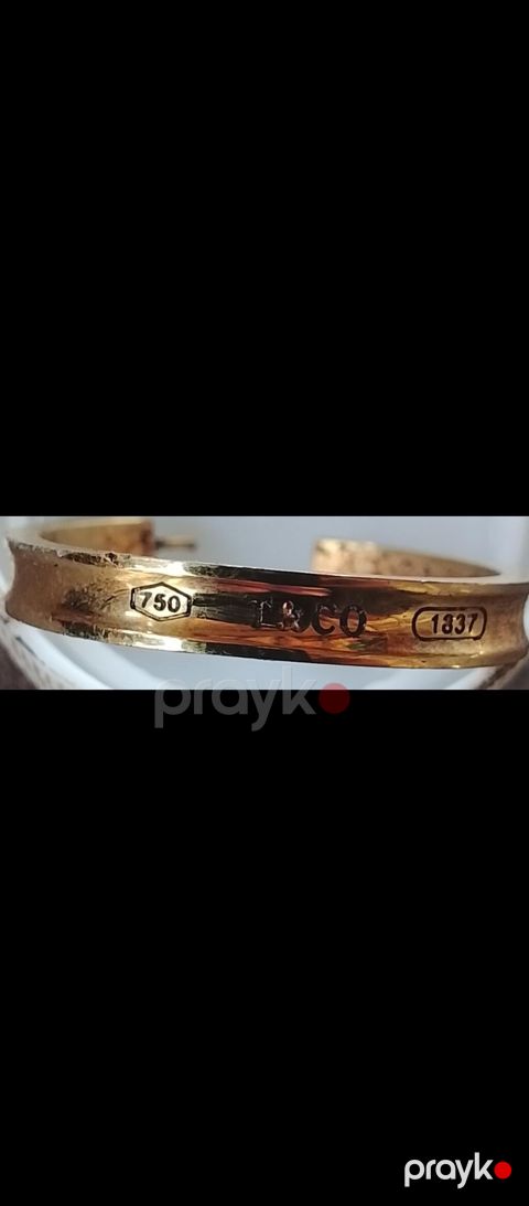 Bilərzik, Tiffany, Sarı qızıl, 750 Əyar — Mingəçevir