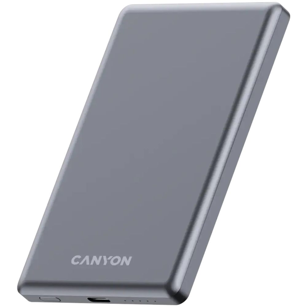 Power Bank Canyon OnPower 55 5000 mAh CNS-CPB505DG Dark Grey — Powerbank-lər, Bakı (2)