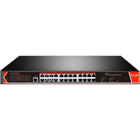 Kommutator Navijin Poe Switch GE6010-24P2S-L2 — Bakı
