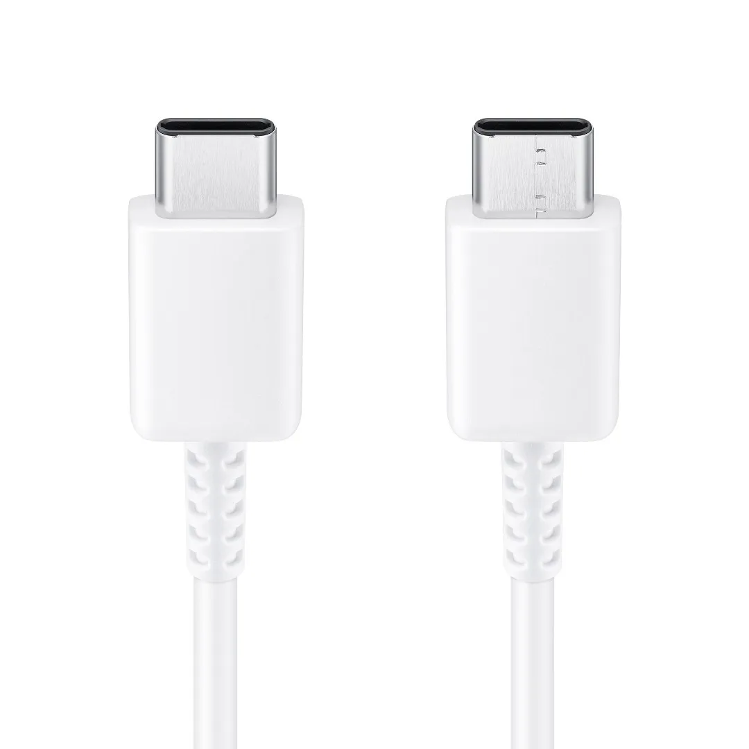 Kabel Samsung Type-C to Type-C Cable (Max 60W, 3A) White - EP-DA705BWRGRU
