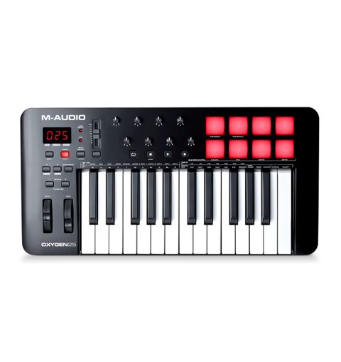 Midi-klaviatura M-audıo Oxygen 25MK5 — Bakı