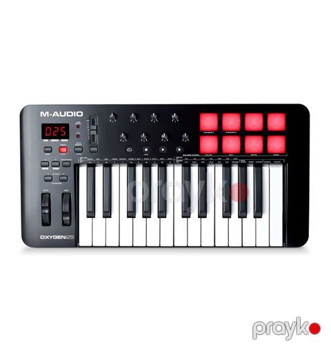 Midi-klaviatura M-audıo Oxygen 25MK5 — Bakı