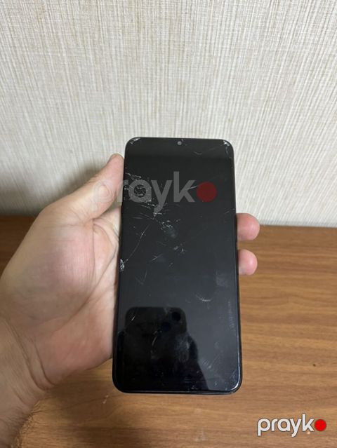 Oppo A57s, rəng - Qara, Qırıq — Bakı