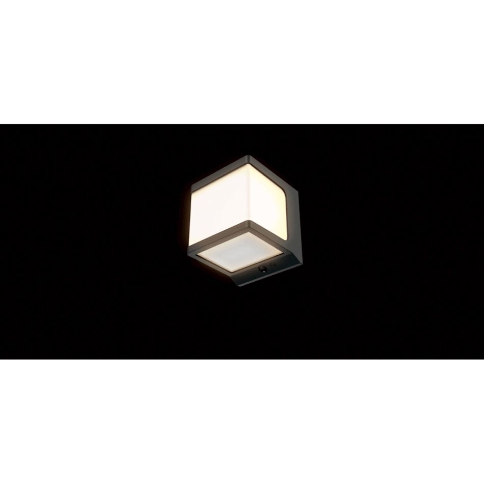 Smart solar portable wall lights - cube black SLRT-0123 — İşıqlandırma, Bakı (3)