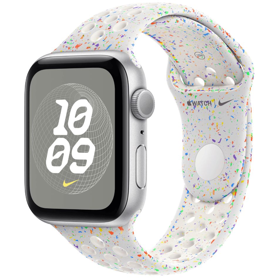 Kəmər Apple 46mm Pure Platinum Nike Sport Band S/M / MYL43ZM/A — Remişlər və aksesuarlar, Bakı (2)