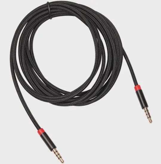 OK AUX Cable Black — Smartfon üçün kabelləri və keçidçilər, Bakı