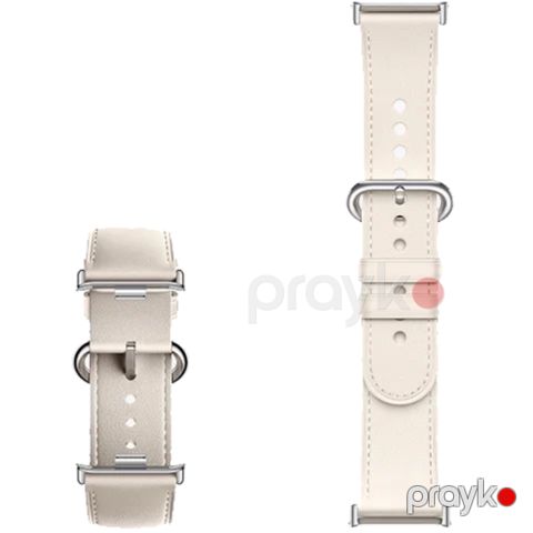 Kəmər Xiaomi Leather Quick Release Strap Cream White BHR8015GL — Bakı