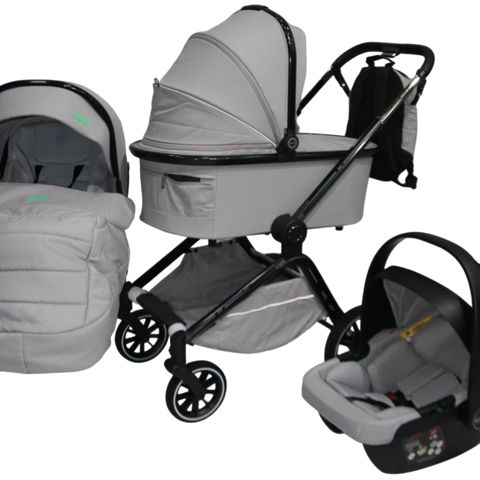 Uşaq arabası Kidilo H9-2 Lite Grey — Bakı