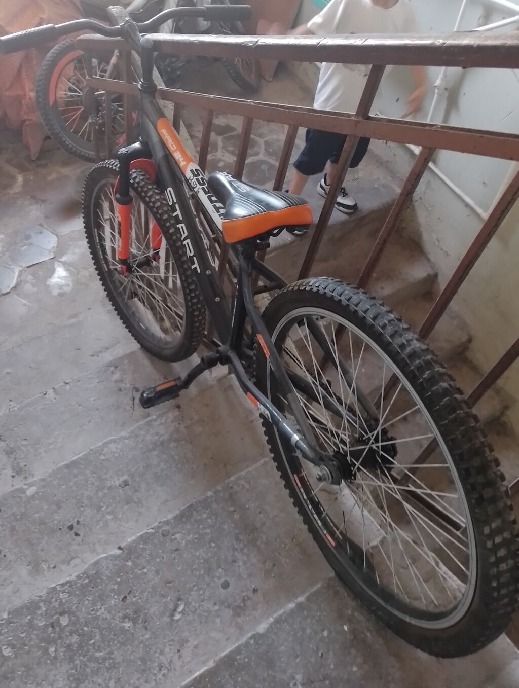 Start PRO 24 dağ velosipedi. 24 ölçülü təkərlərə malik modeldir — Dağ velosipedləri, Digah (4)