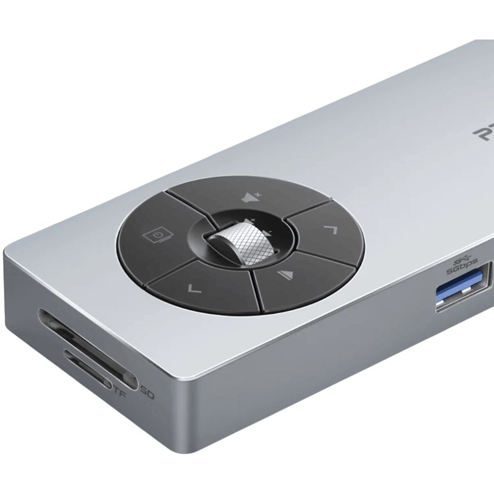 USB Hub Promate 14in1 USB Type-C Comandhub-pro Grey — Kompüterlər və noutbuklar, Bakı (2)