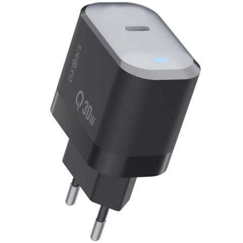 Adapter Euroacs EU-MQ715 PD 30W ACHRBA844324 Black — Bakı
