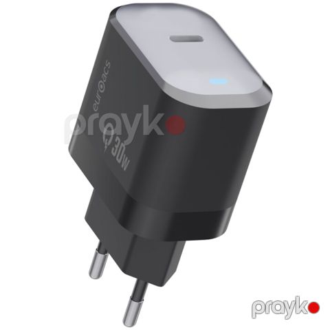Adapter Euroacs EU-MQ715 PD 30W ACHRBA844324 Black — Bakı