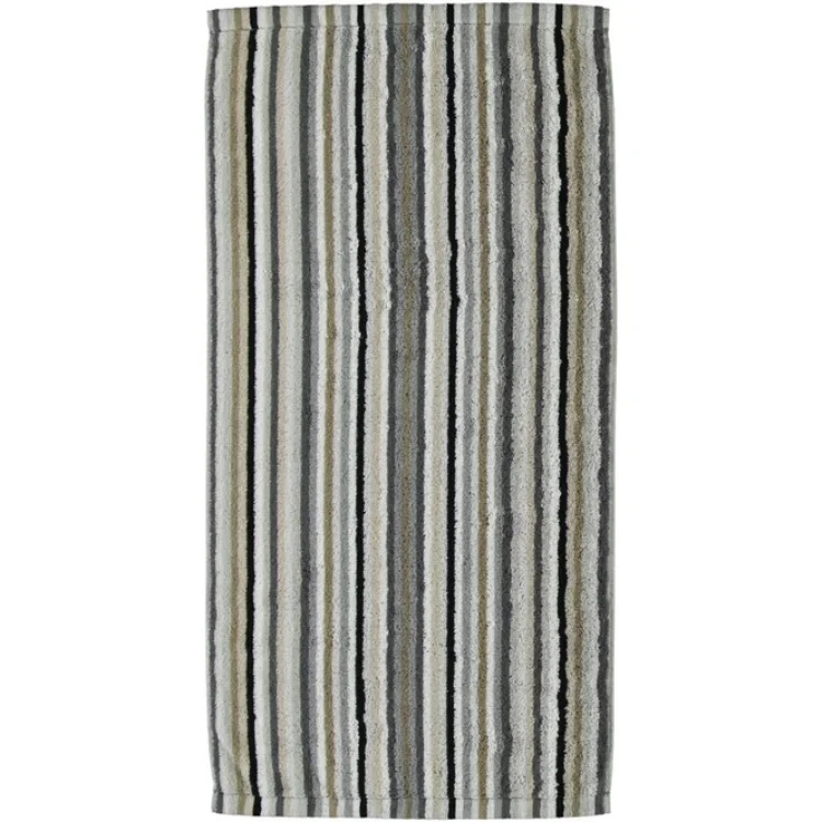 Dəsmal Cawö Life Style Streifen 7048 50x100 sm Pebble — Bakı