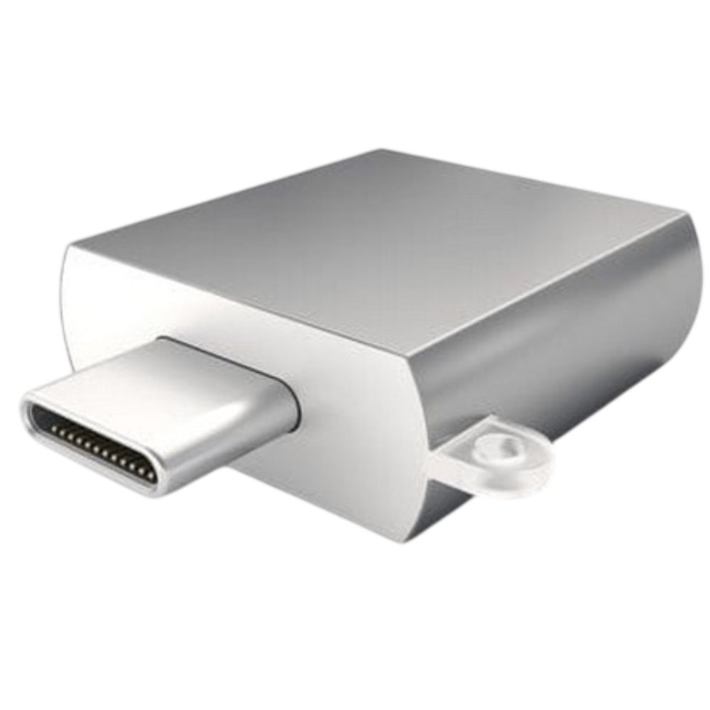 Ötürücü Satechi USB Type-C to USB Type-A 3.0 St-tcuam Space Gray — Kompüterlər və noutbuklar, Bakı (2)