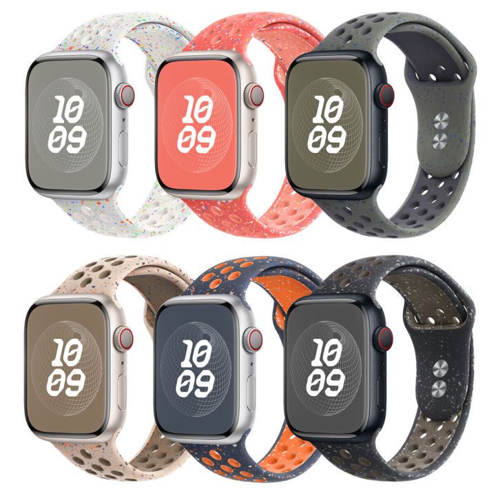 Kəmər Apple Pure Platinum Nike Sport Band M/L / MUV13ZM/A — Saatlar, Bakı (5)