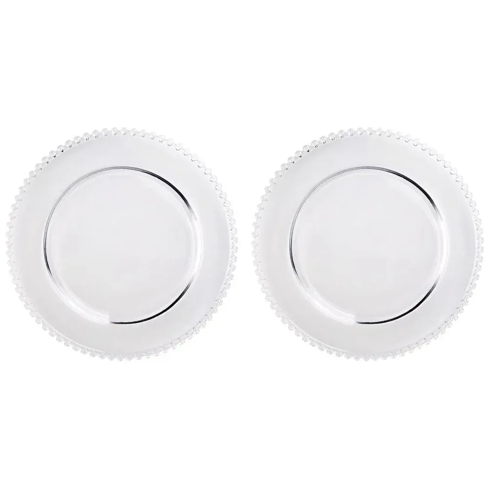 Boşqab dəsti Nouvelle Home Gocciolina, 23.5 sm, 2 ədəd, şüşə (9950108) — Süfrə qabı, Bakı