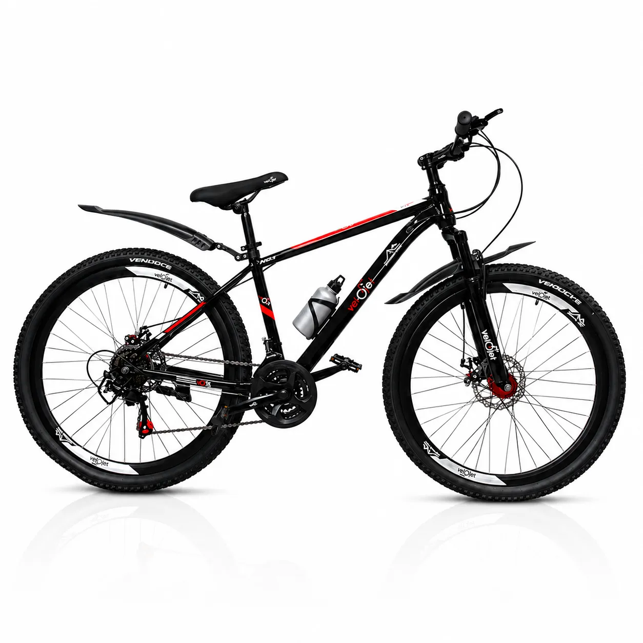 Velosiped Velojet 29, Black Red — Bakı
