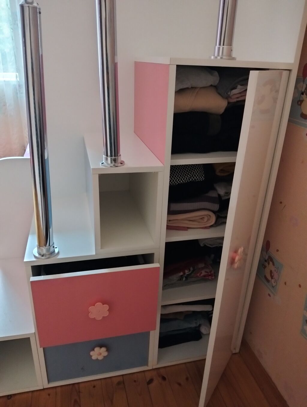 Uşaq otağı üçün tam dəst mebel Tərkibi və xüsusiyyətləri: - İki — Mebel, Bakı (3)