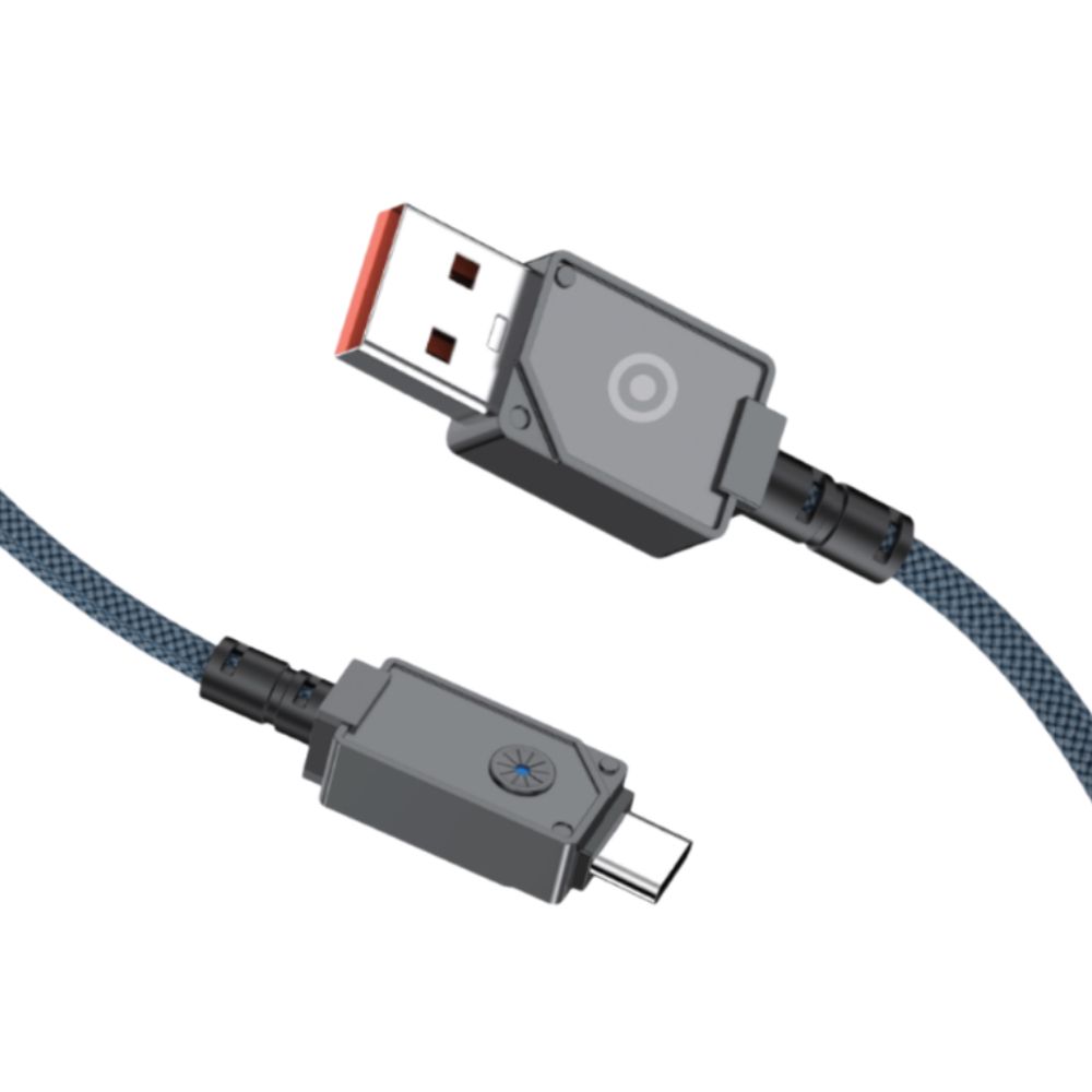 Naqil Euroacs EU-Z190 USB Type-A to USB Type-C 1 m ACHRKA470478 Black — Mallar, Bakı (2)