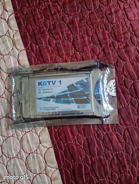 K@TV 1 kabel televiziyası üçün CAM modul kartı Məhsul: K@TV 1 — Bakı