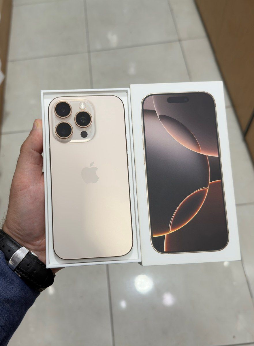 Apple iPhone 16 Pro Desert Titanium 512GB/8GB — Smartfonlar, Bakı