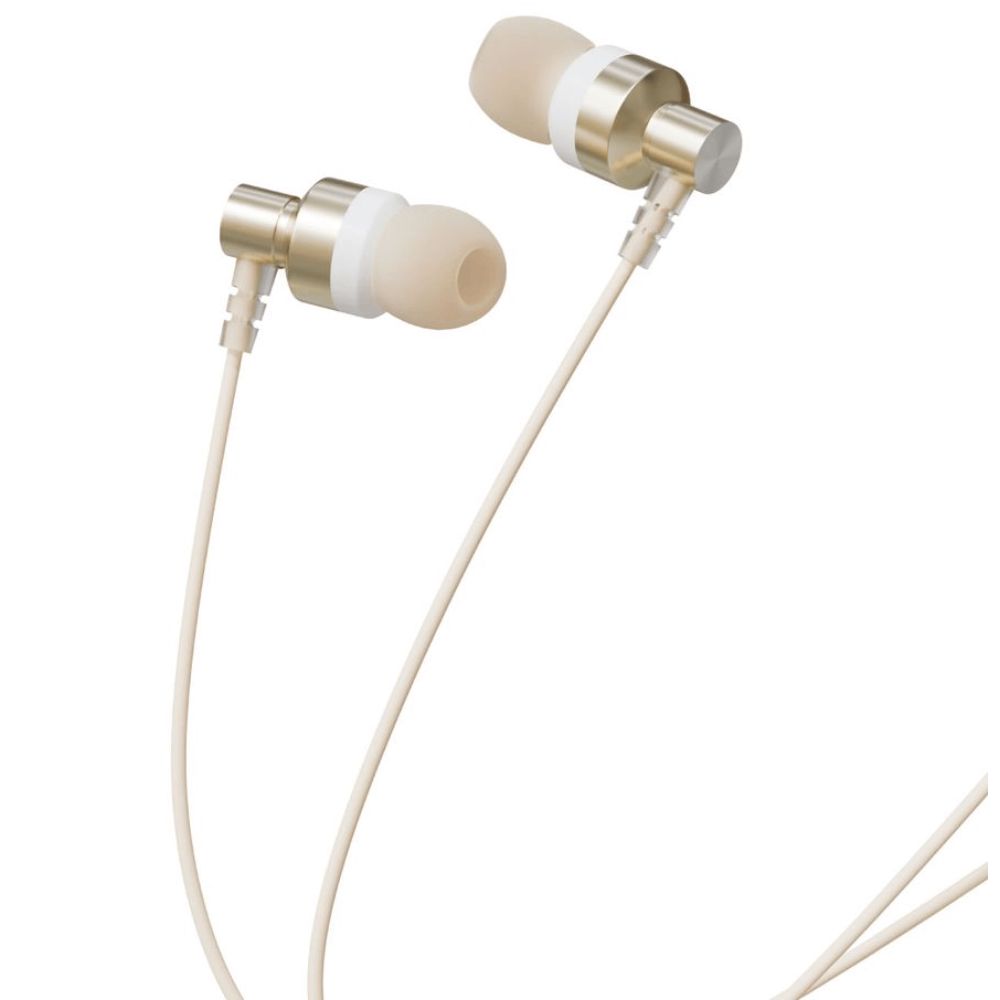 Qulaqlıq Euroacs EU-H097 AQULBA842643 Beige — Simli qulaqlıqlar, Bakı (2)