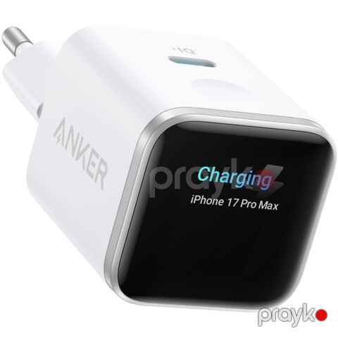 Adapter Anker Nano 45W A121D White — Bakı