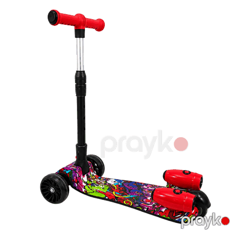 Scooter 828PA Cartoon Violet — Bakı