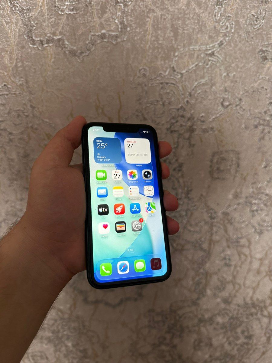 Apple iPhone 11 Black 64GB/4GB — Smartfonlar, Bakı (3)