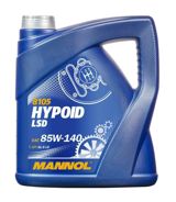 Sürətlər qutusu üçün yağ Mannol LSD SAE 85W-140 4 lt Plastic — Transmissiya yağları