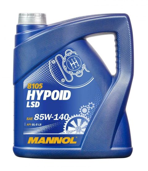 Sürətlər qutusu üçün yağ Mannol LSD SAE 85W-140 4 lt Plastic — Bakı