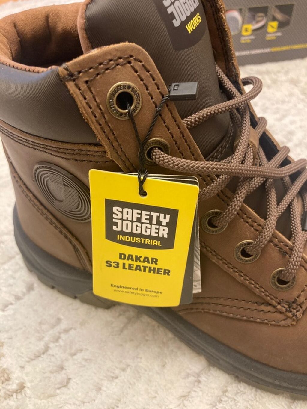 Safety Jogger Industrial – Dakar S3 Leather iş ayaqqabısı - Model — Botinkalar, Digah (2)
