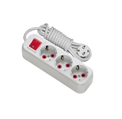 Elektrik uzadıcı Ay-ka Power Strip 3DX5M Whıte (301.05)