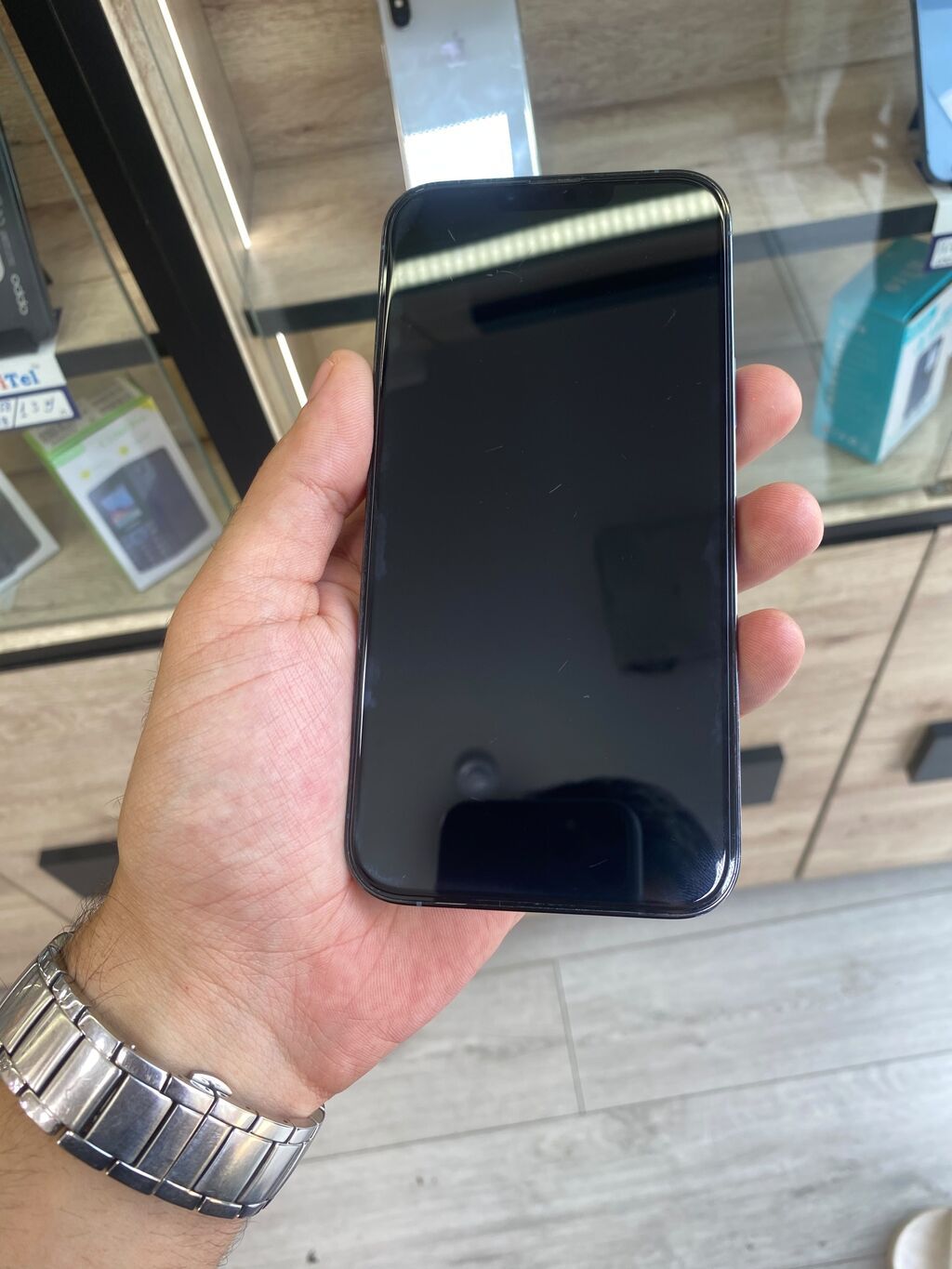 IPhone 13 Pro Max, 128 GB, Sierra Blue, Zəmanət, Simsiz şarj, Face ID — Apple iPhone, Digah (3)