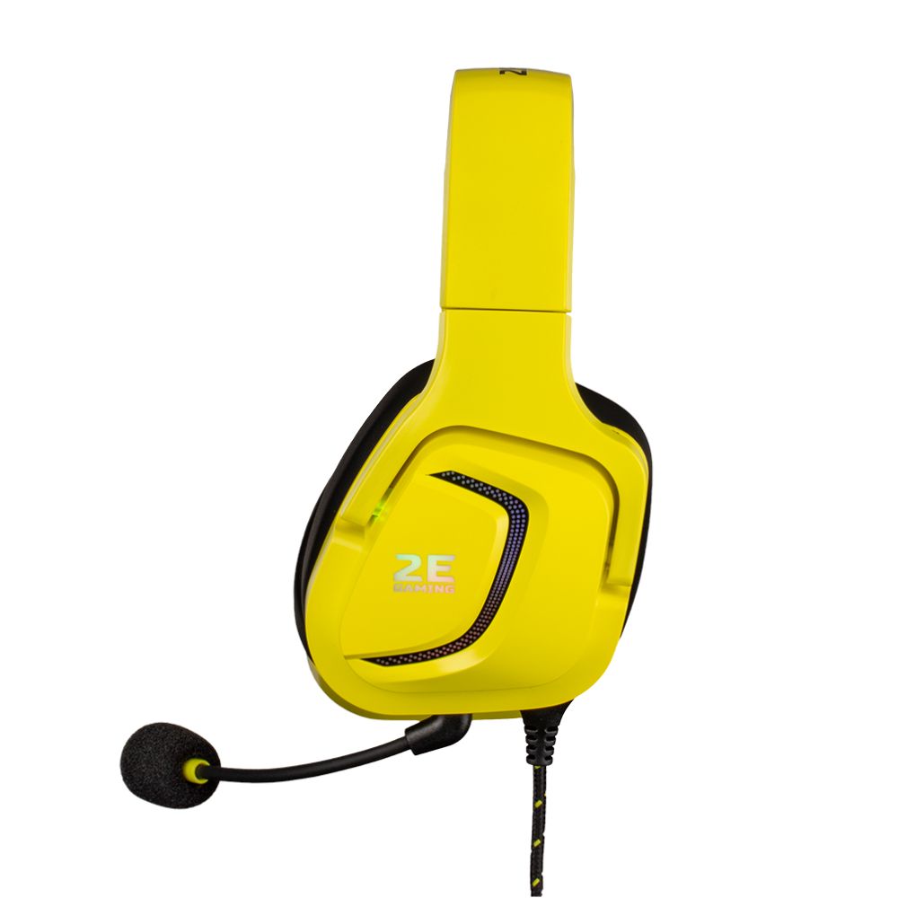 Gaming Headset 2E HG340 7.1 Yellow / 2E-HG340YW-7.1 — Kompüterlər və noutbuklar, Bakı (4)